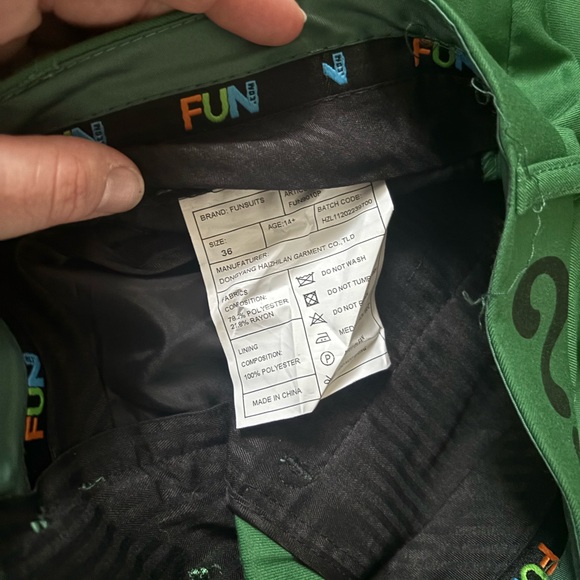 Adult Riddler Costume - Picture 5 of 7